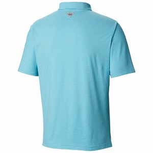 Columbia PFG Slack Tide™ Pocket Polo Herr Blå (MUEJB5729)